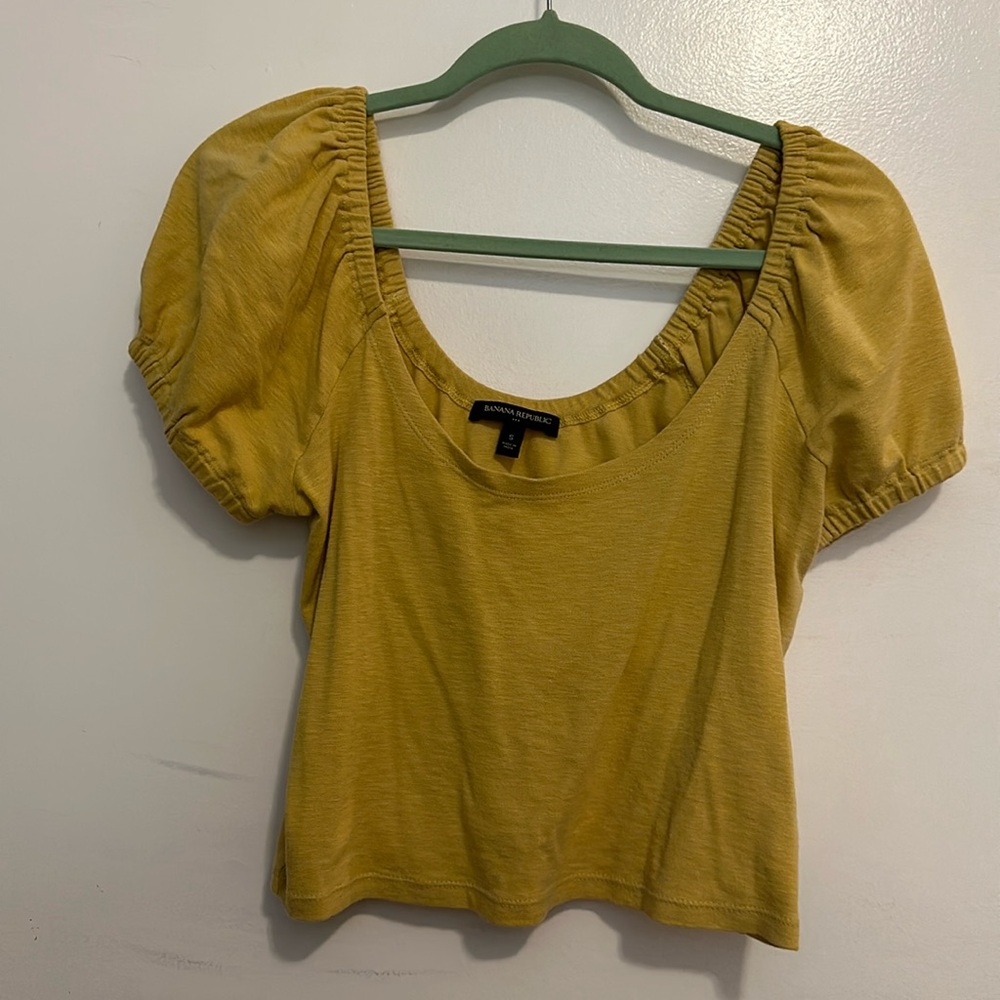 Blouse pre-loved yellow small